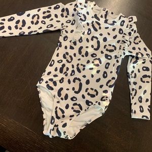 Miles the Label leopard swimsuit